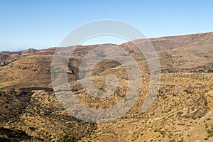 Mountain Zebra National Park, South Africa: general view of the scenery giving an idea of the topography and veld type photo