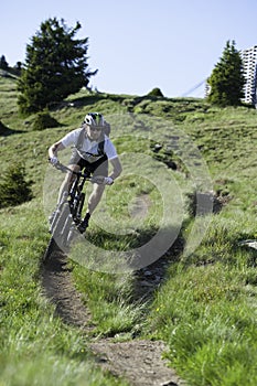 Mountainbike extrem dowhnill