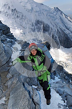 Mountaineer girl