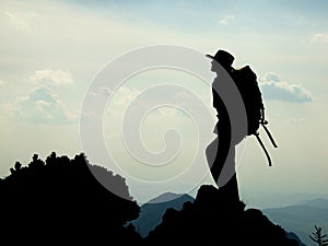Mountaineer Silhouette