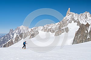 Mountaineer ski