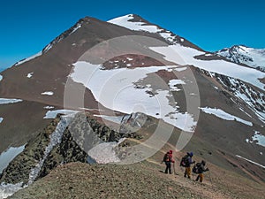 Mountaineering in the Andes photo