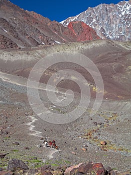 Mountaineering in the Andes photo