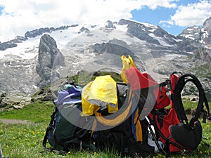 Mountaineering equipment photo