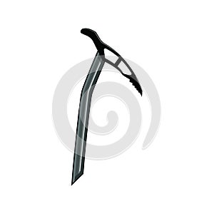 mountaineering ice axe cartoon vector illustration