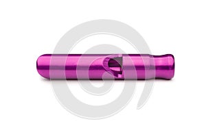 Mountaineering, outdoor safety whistle purple