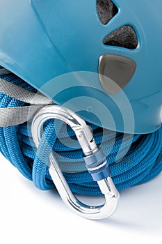 Mountaineering safety equipment photo