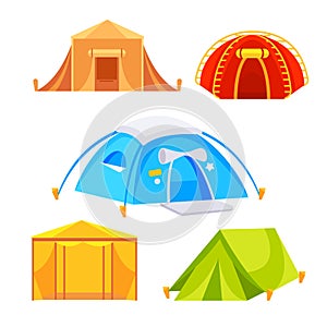 Mountaineering tents. Camping tent for camping or army expedition. Glamping dome.