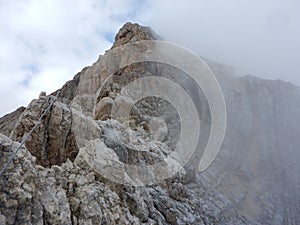 Alpinismo sul pettine dolomiti 