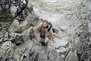 Mountaineers in Slovakia photo