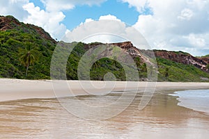 Mountainous Brazilian coastline