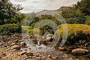 Mountainous landscape, Nature Park of Corsica, France