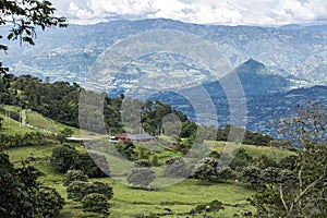 Beautiful mountainous landscape - Southwest Antioquia, Colombia photo