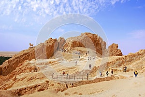 Mountainous oasis in Sahara, Chebika