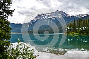 Mountainous Reflections on Emerald Lake