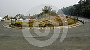 Mountainous road