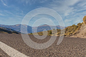 Mountainous landscape of the Alpujarra near Berja photo