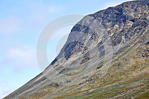 Mountainous terrain in Norway. Jotunheimen National Park