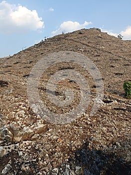 Mountainrock stone clouds