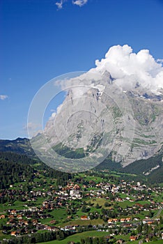Mountains Above Grindelwald photo