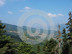 Mountains in Acarnania and Aetolia Greece