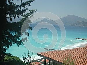 Mountains Along a Beautiful Coastline