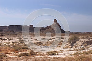 The mountains along the Persian Gulf in Iran