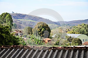 The mountains around the city Andrelândia, south of Minas Gerais