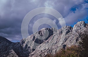 Mountains around Kotor Bay