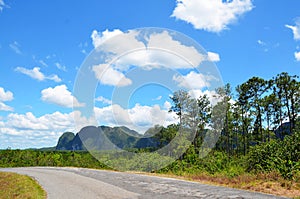 Mountains around Puerto Esperanza, Cuba