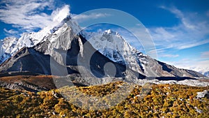 Mountains, Autumn, Everest, Himalayas