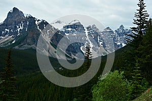 Mountains of Banff Alberta,Canada.