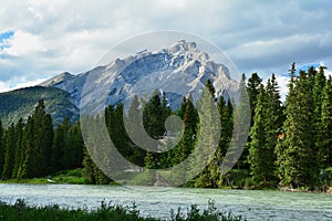 Mountains of Banff Alberta,Canada.