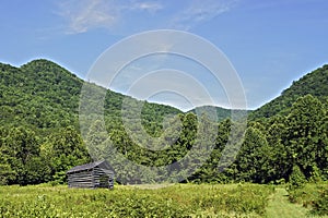 Mountains Barn and Pasture