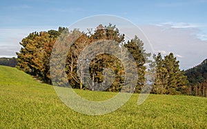 Mountains in the Basque Country