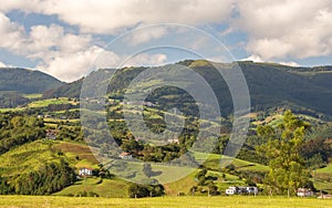 Mountains in the Basque Country