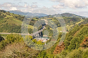 Mountains in the Basque Country