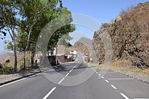 Mountains in cape Verde