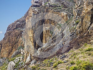 Mountains of Capo Calava at Sicily