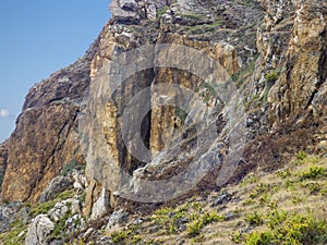 Montagne da vitello sul Sicilia 