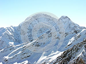 The mountains of the Central Caucasus
