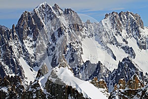 Mountains of chamonix