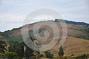 Mountains of the city of Andrelândia in Minas Gerais