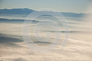 Mountains And Clouds