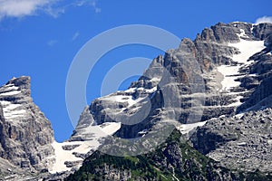 Mountains of Dolomiti di Brenta, Trentino, Italy