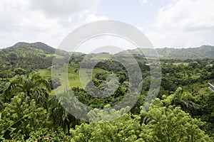 Mountains in the Dominican Republic photo