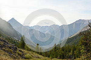 Mountains of the eastern Sayan.