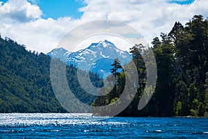 Mountains and forests of the National Park of Nahuel Huapi
