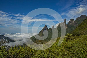 Mountains of God. Mountains with the name of God. Mountain Finger of God, Teresopolis city, Rio de Janeiro state, Brazil South photo