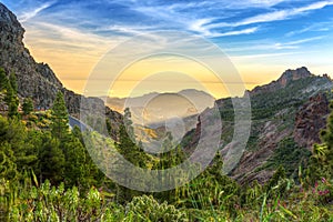 Mountains of Gran Canaria island